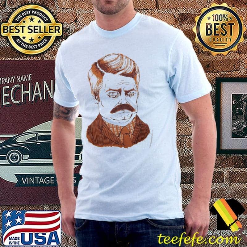 Ron swanson parks and recreation shirt