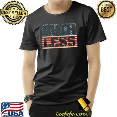 Ruth Less American Flag T-Shirt