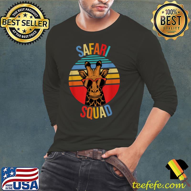 Safari Safari Squad Vintage T-Shirt Long Sleeve Tee Safari Safari Squad Vintage T-Shirt Long Sleeve Tee