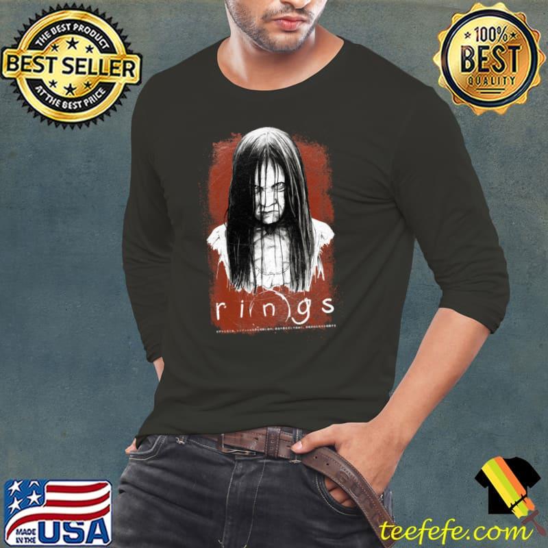 Samara Morgan Scary Movies T-Shirt Long Sleeve Tee Samara Morgan Scary Movies T-Shirt Long Sleeve Tee