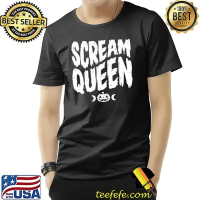 Scream queen cult horror vintage distressed creepy cute goth goth aesthetic shirt