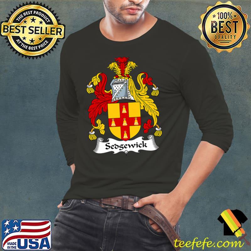 Sedgewick Coat of Arms T-Shirt Long Sleeve Tee Sedgewick Coat of Arms T-Shirt Long Sleeve Tee