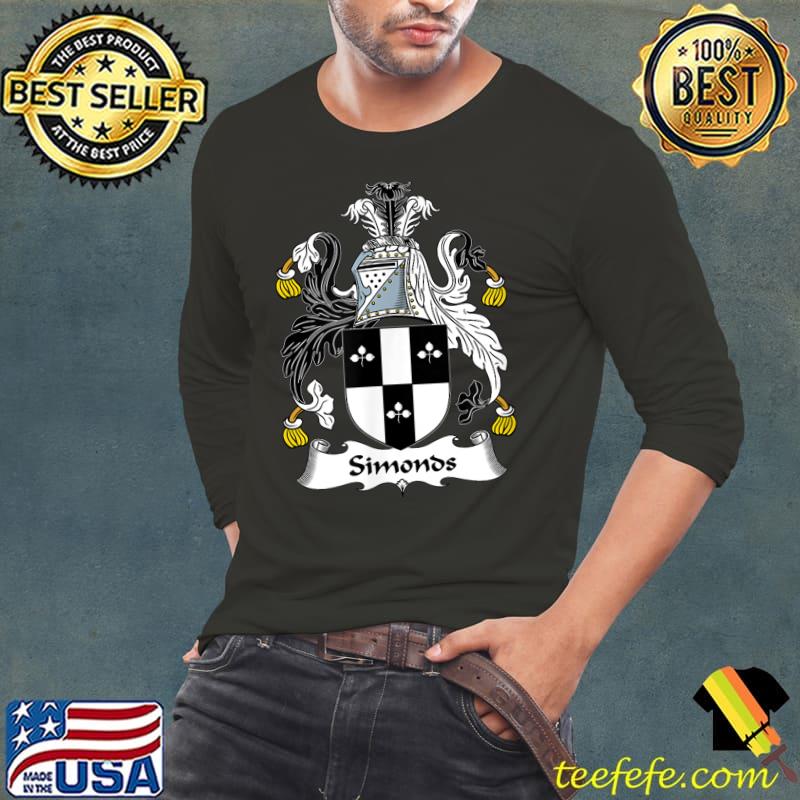 Simonds Coat of Arms T-Shirt Long Sleeve Tee Simonds Coat of Arms T-Shirt Long Sleeve Tee