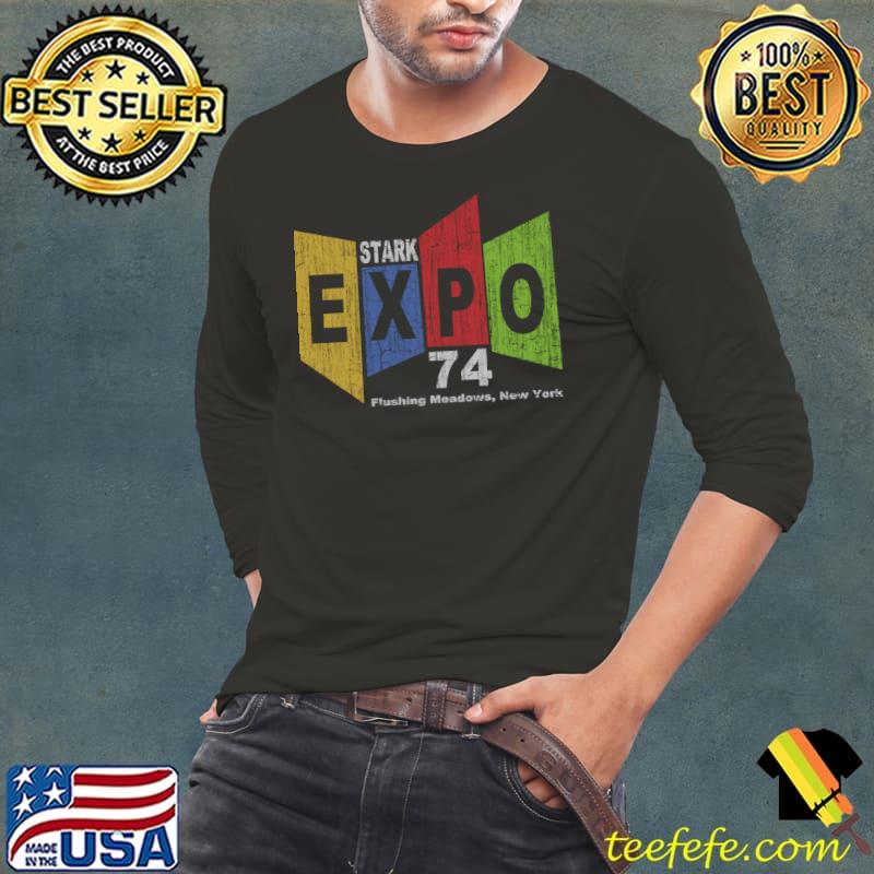 Stark Expo 74 flushing meadows New York T-Shirt Long Sleeve Tee Stark Expo 74 flushing meadows New York T-Shirt Long Sleeve Tee