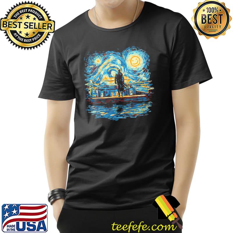 Starry fall sherlock van gogh shirt Starry fall sherlock van gogh shirt