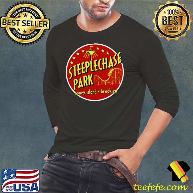 Steeplechase Park coney island brooklyn T-Shirt Long Sleeve Tee Steeplechase Park coney island brooklyn T-Shirt Long Sleeve Tee