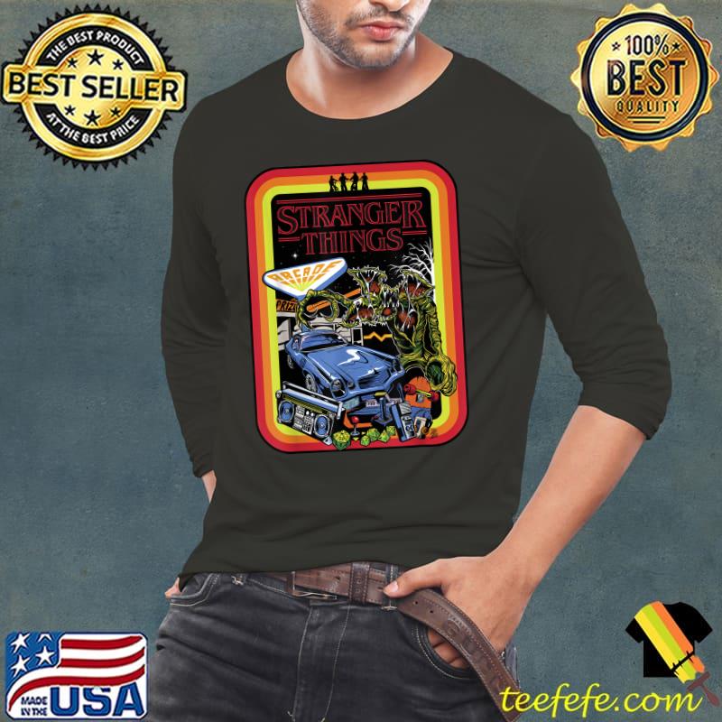Stranger Things Day Retro Poster T-Shirt Long Sleeve Tee Stranger Things Day Retro Poster T-Shirt Long Sleeve Tee