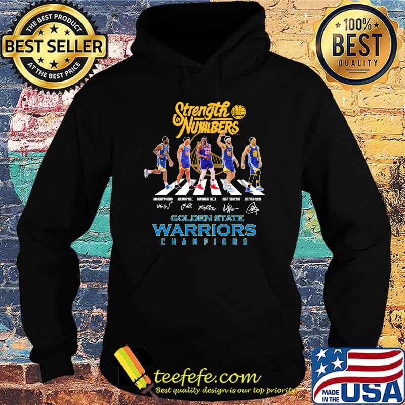 Strength In Numbers Golden State Warriors s Hoodie Strength In Numbers Golden State Warriors s Hoodie