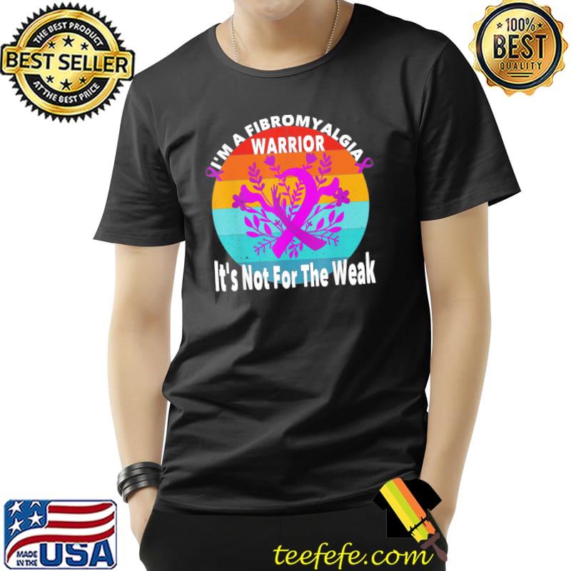 Strong fibromyalgia warrior quote fibromyalgia awareness shirt