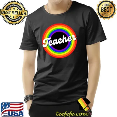 Teacher Rainbow T-Shirt