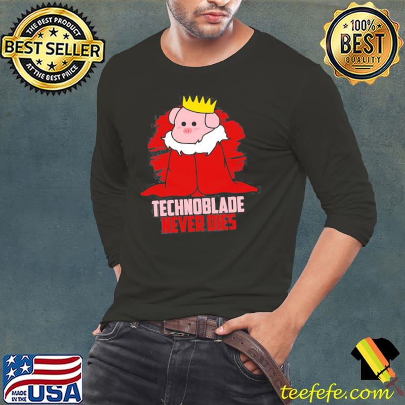 Technoblade never dies minecraft s Long Sleeve Tee Technoblade never dies minecraft s Long Sleeve Tee