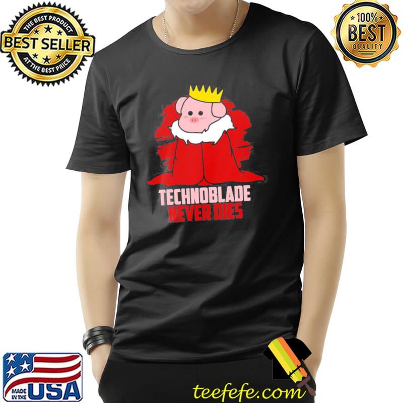Technoblade never dies minecraft shirt Technoblade never dies minecraft shirt