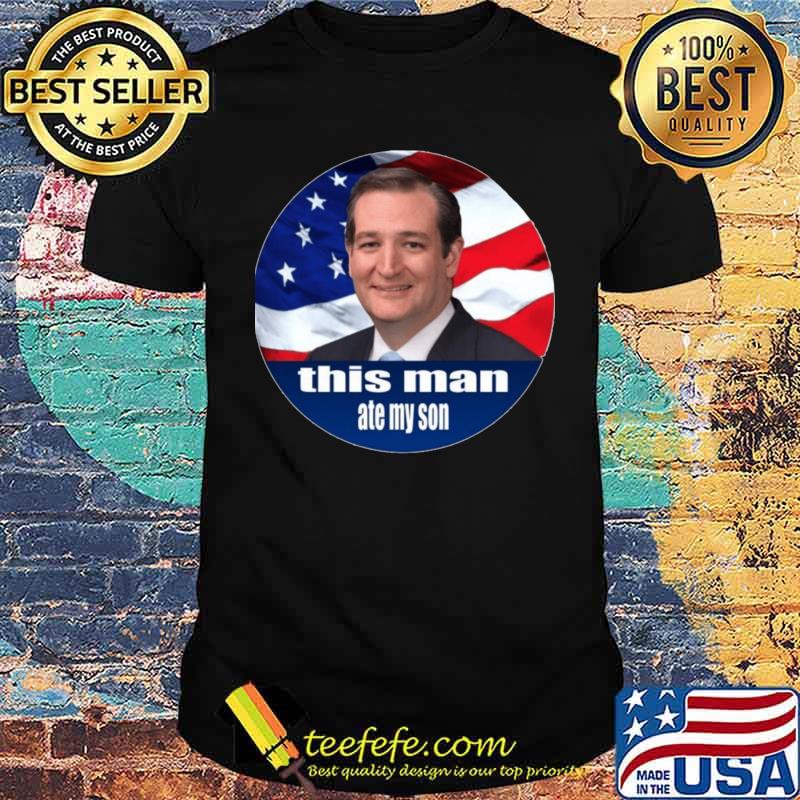 Ted Cruz is a monster 2016 Baseball ¾ Sleeve Essential T-Shirt