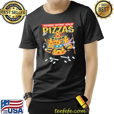 Teenage mutant ninja art shirt
