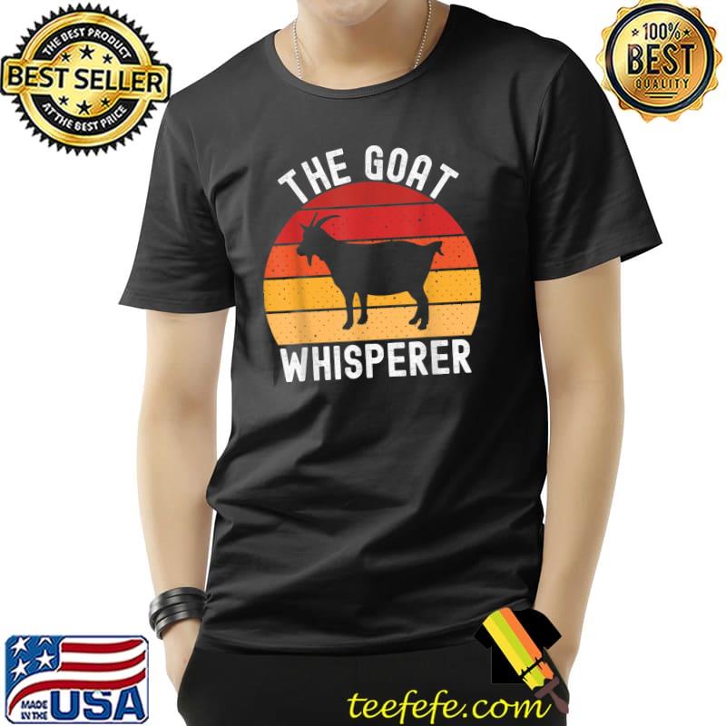 The Goat Whisperer Vintage Sunset T-Shirt The Goat Whisperer Vintage Sunset T-Shirt