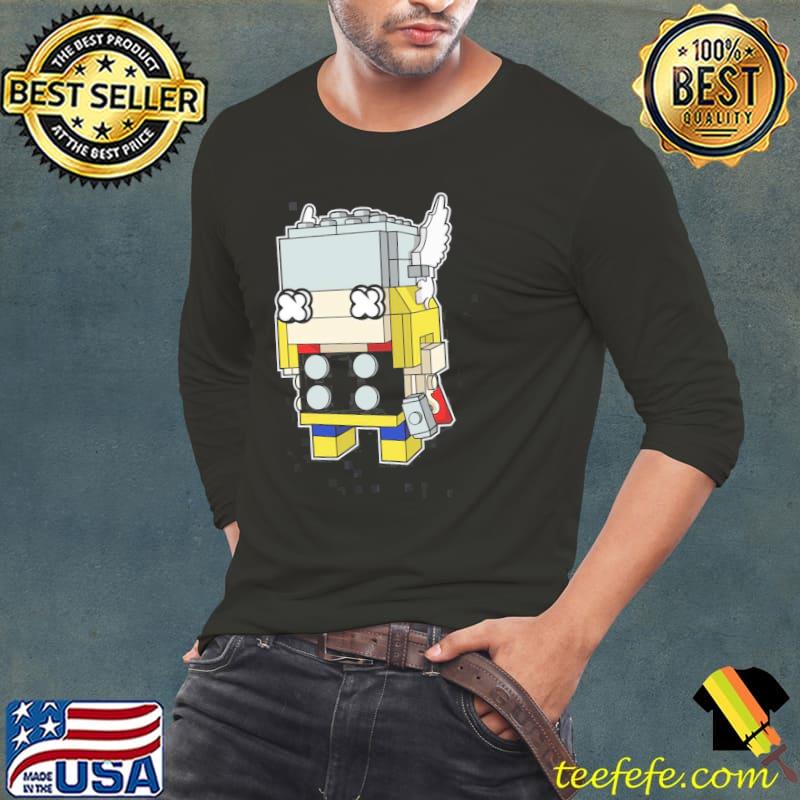 The god of thunder brick head Thor love and thunder s Long Sleeve Tee The god of thunder brick head Thor love and thunder s Long Sleeve Tee