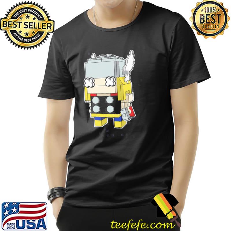 The god of thunder brick head Thor love and thunder shirt