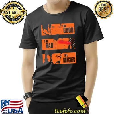 The good the bad the butcher the boys shirt