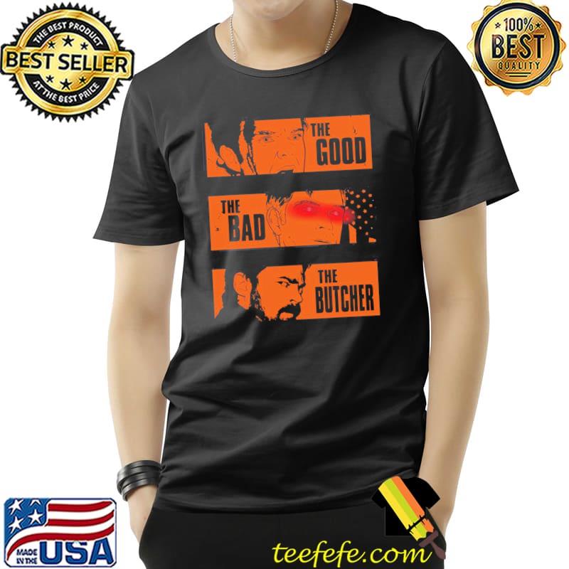 The good the bad the butcher the boys shirt