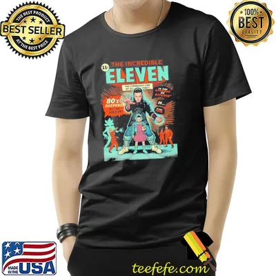 The incredible eleven stranger things 80s art shirt
