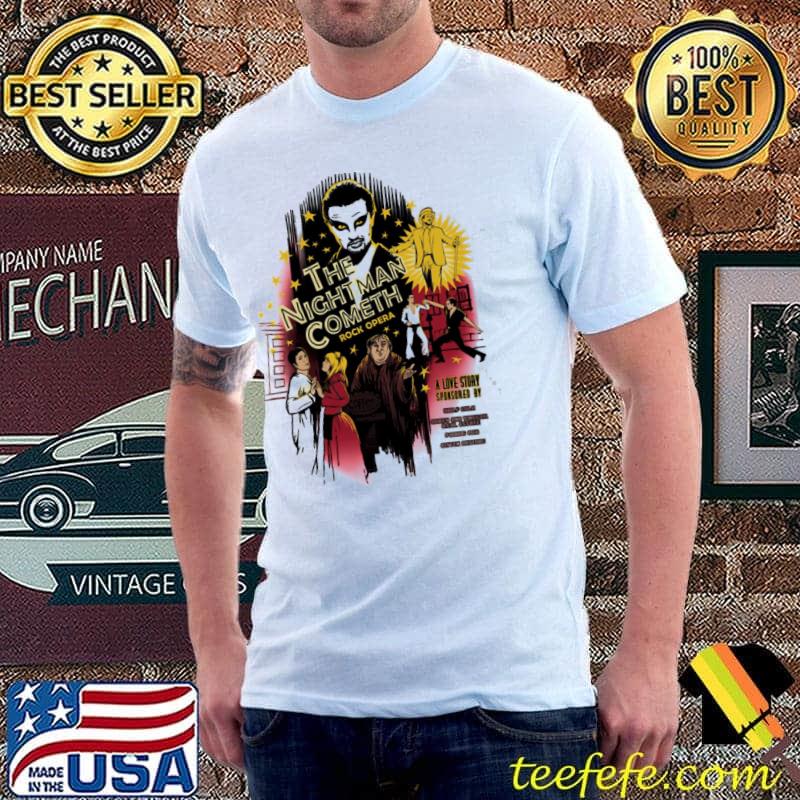 The nightman cometh halloween shirt