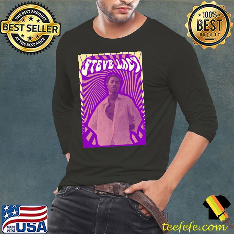 The purple steve on psychedelic cover the internet band unsex s Long Sleeve Tee The purple steve on psychedelic cover the internet band unsex s Long Sleeve Tee