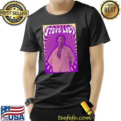 The purple steve on psychedelic cover the internet band unsex shirt