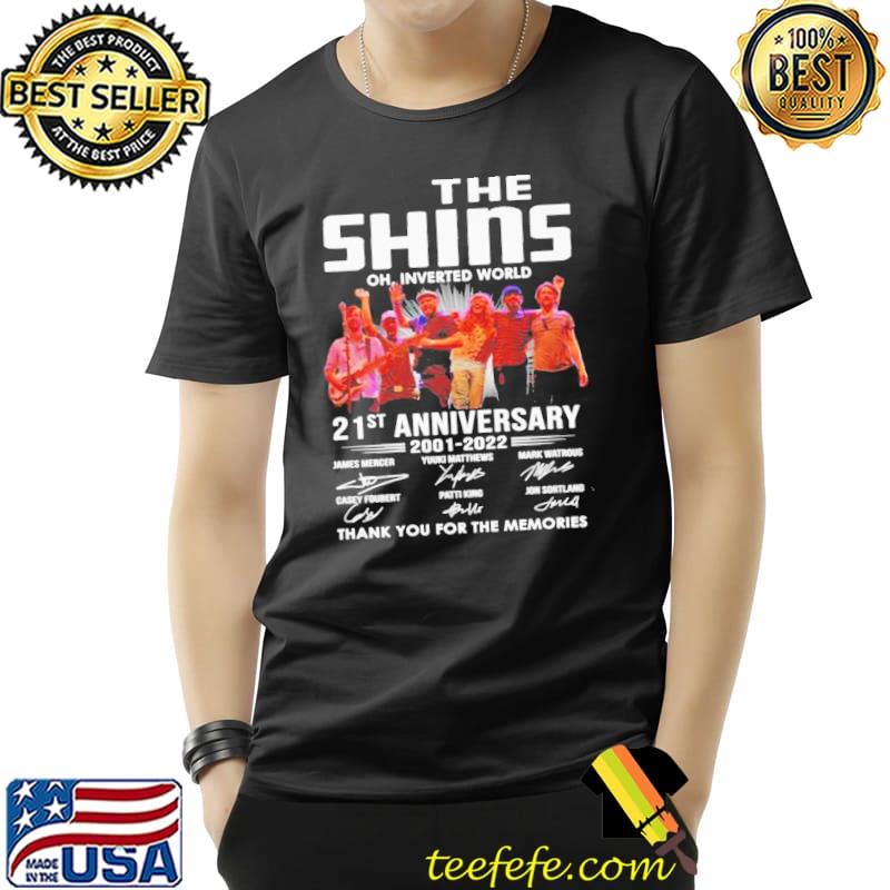 The shins oh inverted world 21st anniversary 20012022 shirt