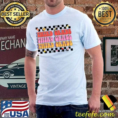 Third Grade Squad Student Teacher Back To School T-Shirt