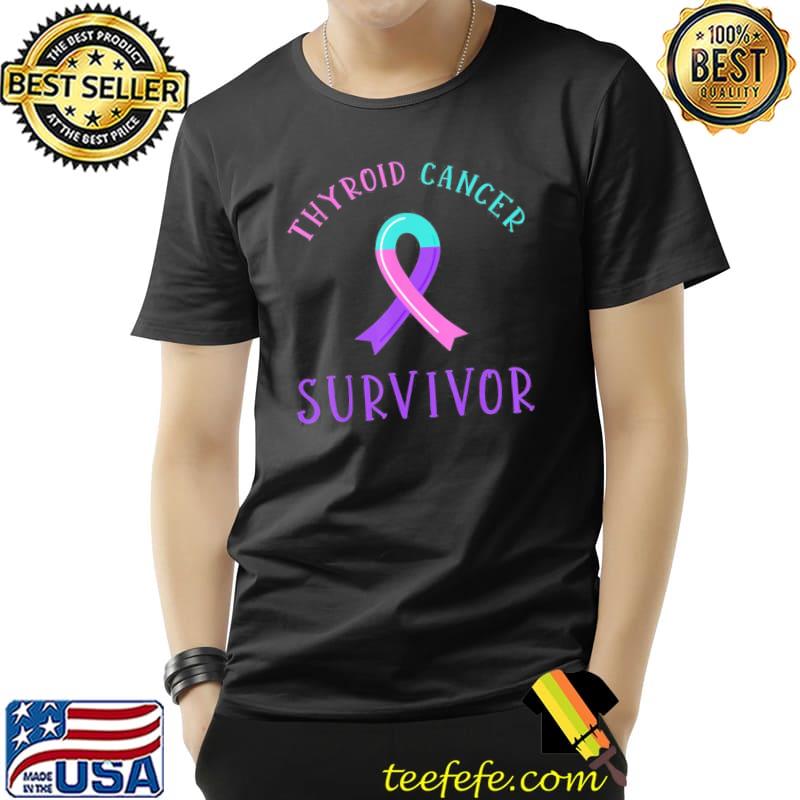 Thyroid breast cancer awareness survivor shirt