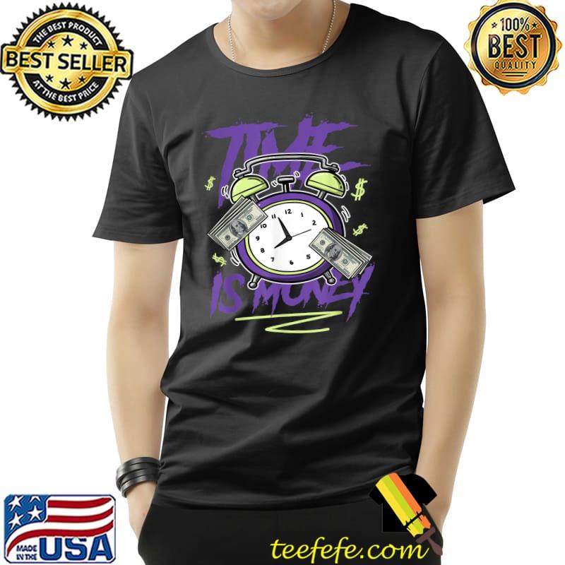 Time Is Money 4 Canyon Purple T-Shirt