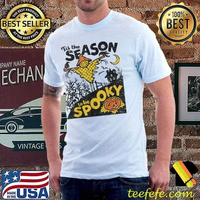Tis the season to be spooky pumpkin patch halloween costume shirt