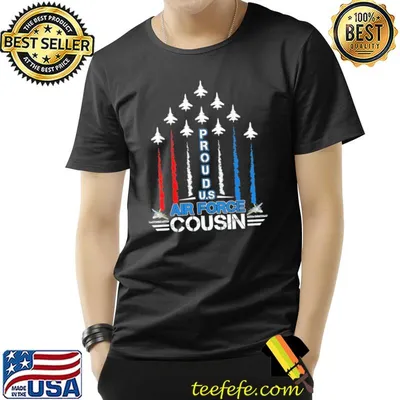 Us air force proud cousin proud air force cousin shirt