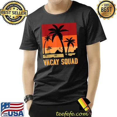 Vacay Squad Summer Vacation T-Shirt