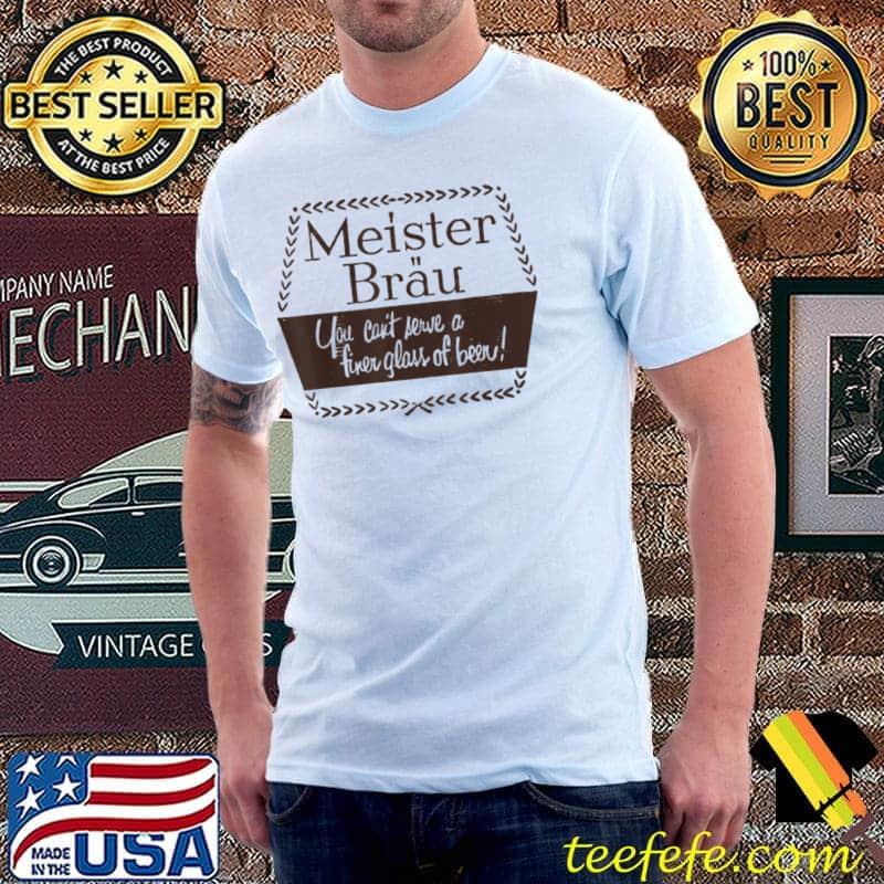 Vintage meisters brau beer shirt