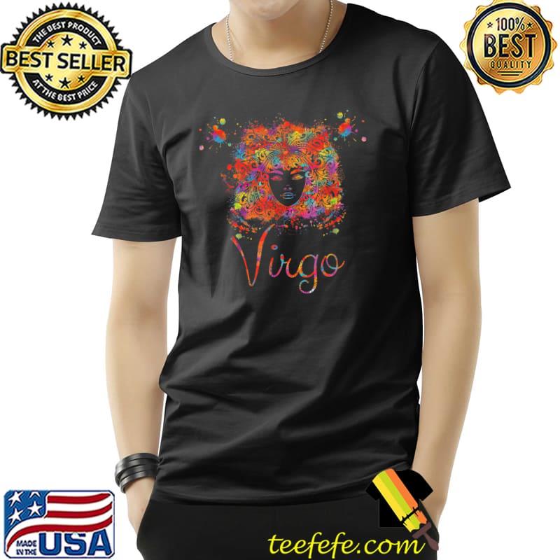 Virgo Zodiac Colorful T-Shirt