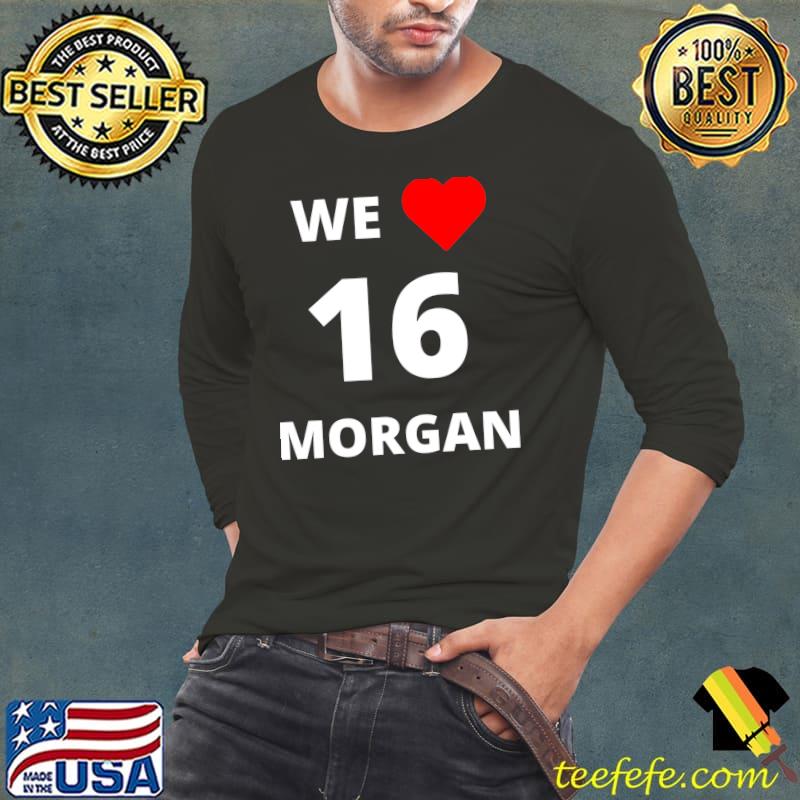 We love 16 morgan T-Shirt Long Sleeve Tee We love 16 morgan T-Shirt Long Sleeve Tee