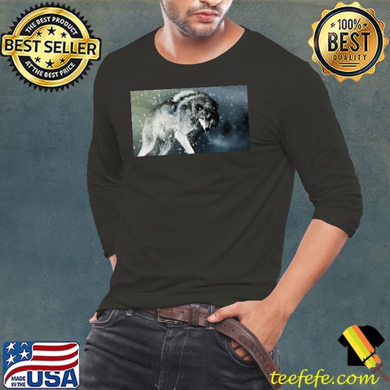 Wolf T-Shirt Long Sleeve Tee Wolf T-Shirt Long Sleeve Tee