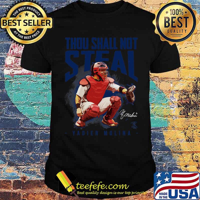 Yadier Molina signature T-Shirt - Guineashirt Premium ™ LLC