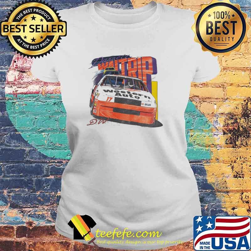 90s Darrell Waltrip NASCAR Western Auto Shirt Laides tee 90s Darrell Waltrip NASCAR Western Auto Shirt Laides tee
