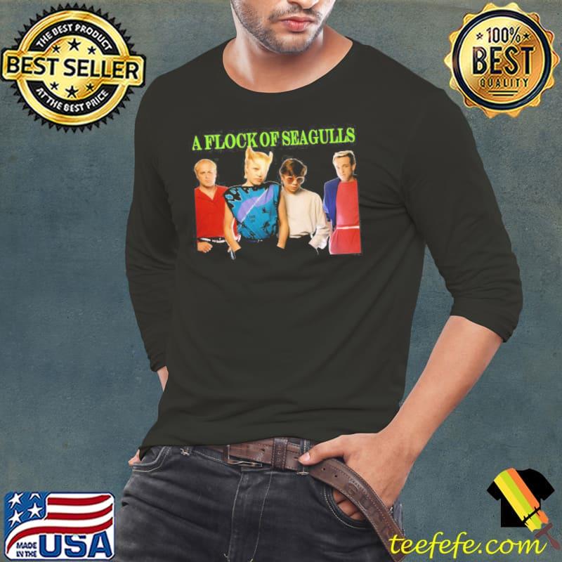 A flock of seagulls classic s Long Sleeve Tee A flock of seagulls classic s Long Sleeve Tee