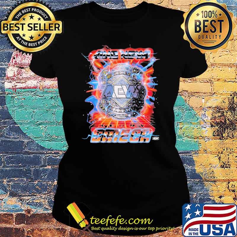 AEW And New Kenny Omega Shirt Ladies tee AEW And New Kenny Omega Shirt Ladies tee