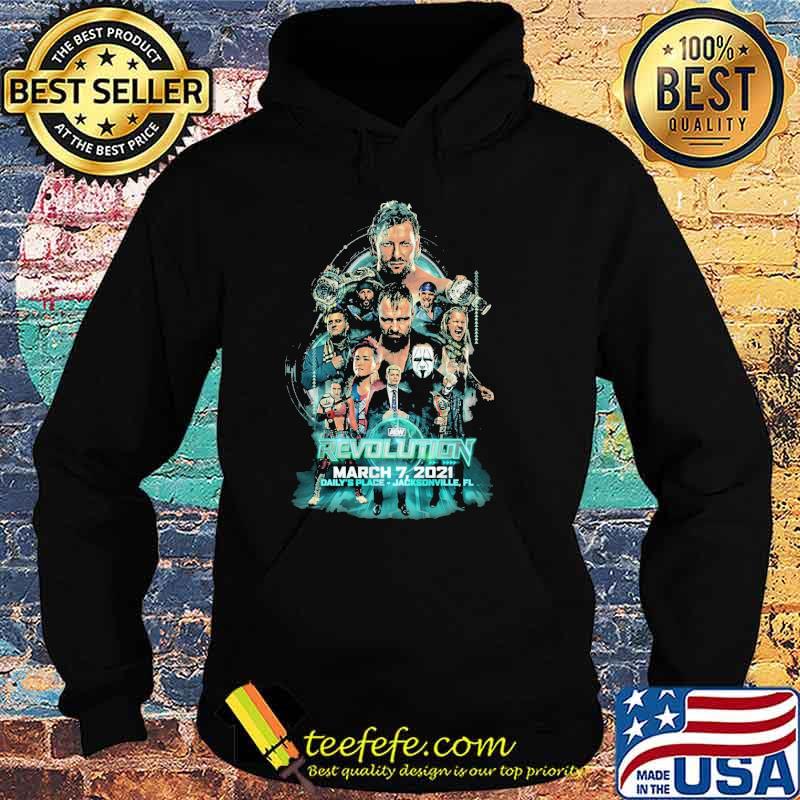 AEW Revolution March 7 2021 Poster Shirt Hoodie AEW Revolution March 7 2021 Poster Shirt Hoodie