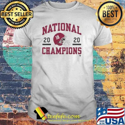 Alabama Champions 20 Helmet Shirt