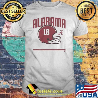 Alabama Football Helmet Shirt