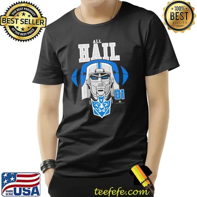 All hail megatron detroit lions 81 sport shirt
