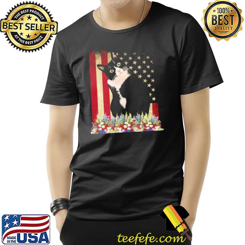 American Flag Flower Shirt American Flag Flower Shirt