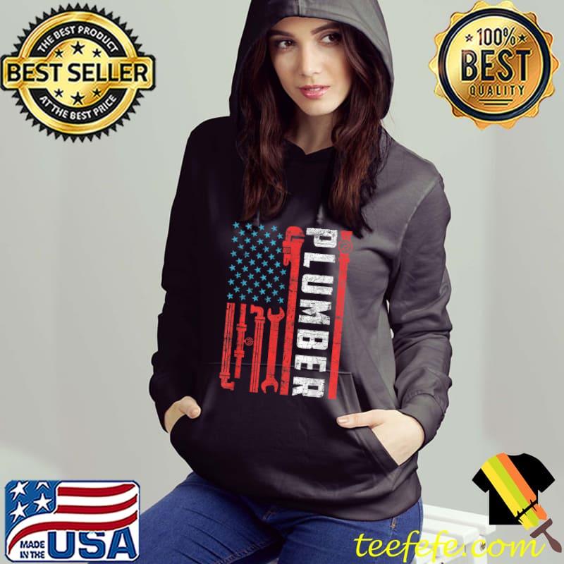 American Plumbing Flag 4th Of July Patriotic Plumber T-Shirt Hoodie American Plumbing Flag 4th Of July Patriotic Plumber T-Shirt Hoodie