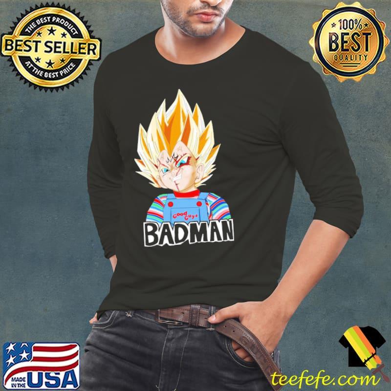 Badman vegeta chucky classic s Long Sleeve Tee Badman vegeta chucky classic s Long Sleeve Tee