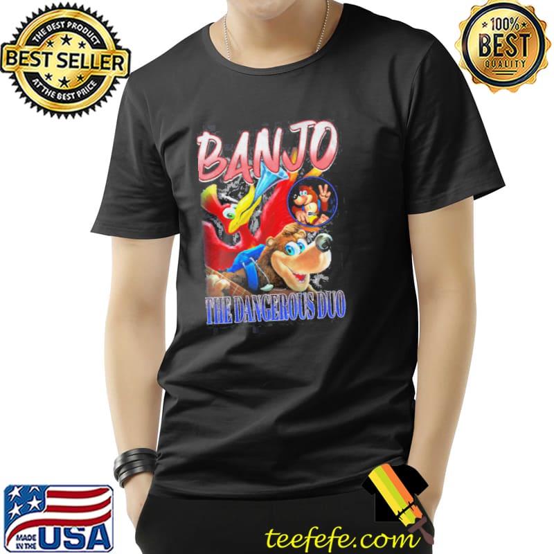 Banjo the dangerous duo smash Bros vintage graphic classic shirt